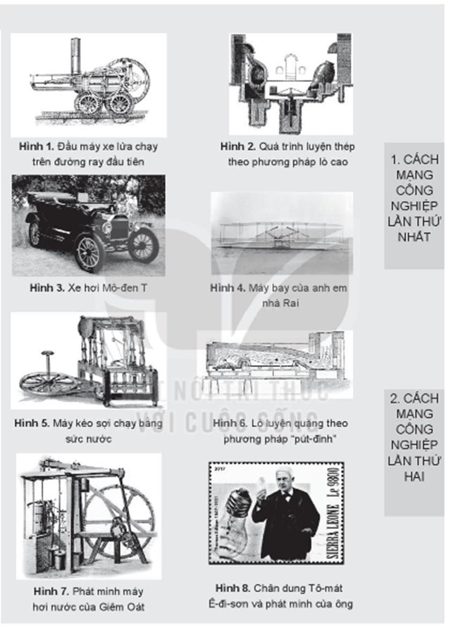 Sách bài tập Lịch sử 10 Bài 7: Các cuộc cách mạng công nghiệp thời kì cận đại - Kết nối tri thức (ảnh 1)