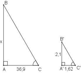 Tính chiều cao của ống khói (ảnh 1)