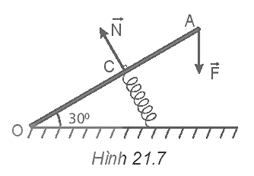 Sách bài tập Vật lí 10 Bài 21 (Kết nối tri thức): Moment lực. Cân bằng của vật rắn (ảnh 1)