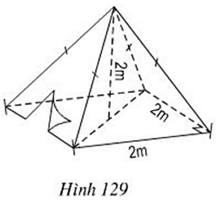 Thể tích không khí bên trong lều là bao nhiêu (ảnh 1)