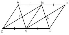 Hình bình hình ABCD phải có điều kiện gì  (ảnh 1)