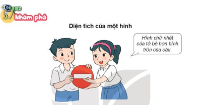 Giáo án Toán lớp 3 Bài 51 (Kết nối tri thức 2023): Diện tích của một hình. Xăng – ti – mét vuông (ảnh 1)