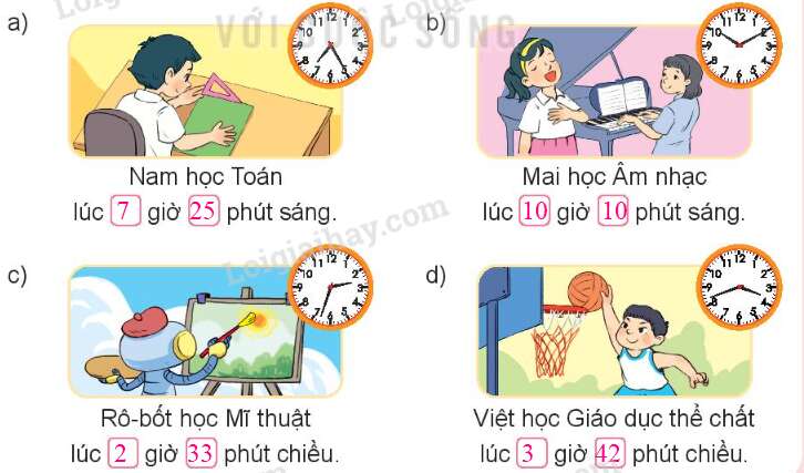 Toán lớp 3 trang 77, 78 Hoạt động | Kết nối tri thức (ảnh 2)