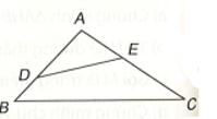 Cho tam giác ABC có góc BAC là một góc tù. Lấy điểm D nằm giữa A và B