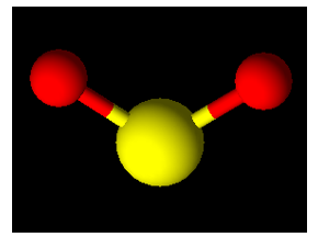 Sử dụng phần mềm ChemSketch vẽ cấu trúc dưới dạng 2D và 3D của SO2,SO3