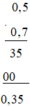 Tính: a) 200. 0,8; b) (-0,5) . (- 0,7); c) (-0,8) . 0,006; 