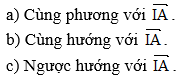 Giải bài 1 trang 91 sgk Hình học 11 | Để học tốt Toán 11