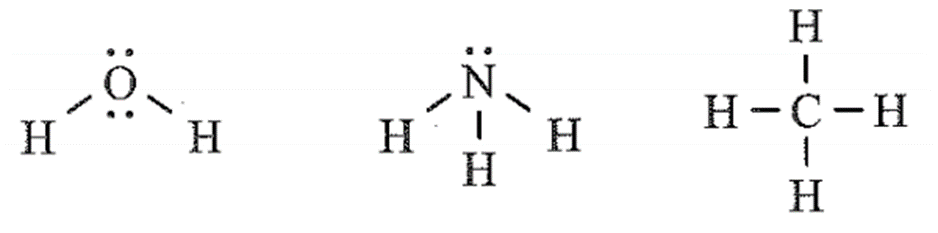 Thiết lập công thức Lewis cho các phân tử