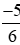 Tính giá trị của biểu thức A = (-2)/3 - (m/n + (-5)/2) x (-5)/8