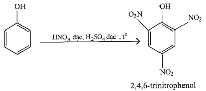 Picric acid 2 4 6 trinitrophenol trước đây được sử dụng làm thuốc nổ Để tồng hợp picric acid
