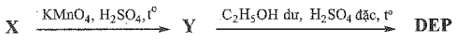 Diethyl phthalate còn gọi là DEP được sử dụng làm thuốc trị ghẻ ngứa côn trùng đốt