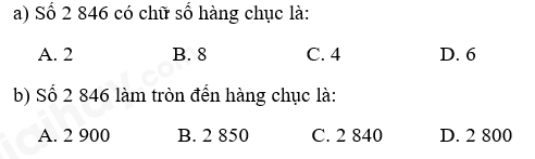 Toán lớp 3 trang 17, 18 Luyện tập | Kết nối tri thức (ảnh 5)