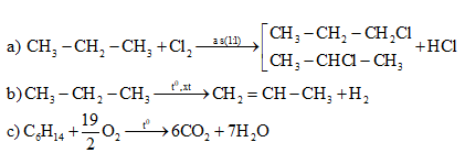 Giải Hóa học 11 Bài 25: Ankan (ảnh 1)