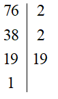 Phân tích các số sau ra thừa số nguyên tố: a) 51; b) 84; c) 225; d) 1 800