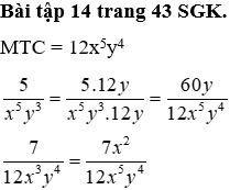 Giáo án Toán 8 Bài 4: Quy đồng mẫu thức nhiều phân thức mới nhất