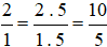 Sắp xếp các số 2; 5/(-6); 3/5; −1