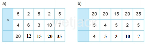 Toán lớp 2 - tập 2 - Bài 41