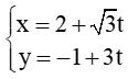 Tìm số đo góc giữa hai đường thẳng của mỗi cặp đường thẳng sau a) ∆1 3x + y – 5 = 0