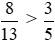 Hãy sắp xếp các số sau theo thứ tự giảm dần: 0,6; (-5)/6