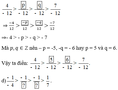 Chọn số thích hợp cho dấu ?