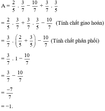 Tính một cách hợp lí