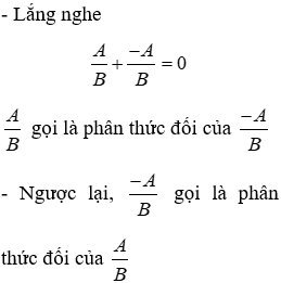 Giáo án Toán 8 Bài 6: Phép trừ các phân thức đại số mới nhất