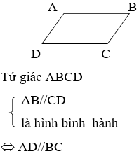 Giáo án Toán 8 Bài 7: Hình bình hành mới nhất