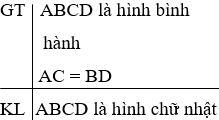 Giáo án Toán 8 Bài 9: Hình chữ nhật mới nhất