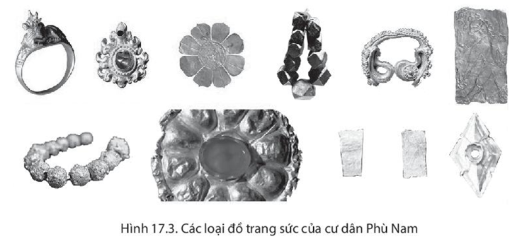 Quan sát Hình 17.3, em hãy nhận xét về kĩ thuật chế tác