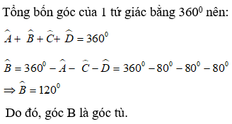 Bài tập Tứ giác | Lý thuyết và Bài tập Toán 8 có đáp án