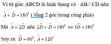 Bài tập Hình thang | Lý thuyết và Bài tập Toán 8 có đáp án