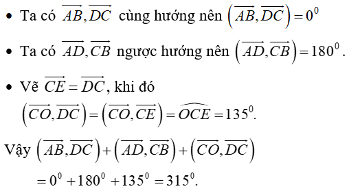 Bài tập trắc nghiệm Hình học 10 | Câu hỏi trắc nghiệm Hình học 10