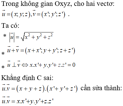 Bài tập trắc nghiệm Hình học 12 | Câu hỏi trắc nghiệm Hình học 12