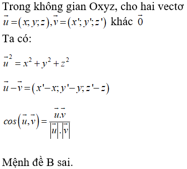 Bài tập trắc nghiệm Hình học 12 | Câu hỏi trắc nghiệm Hình học 12