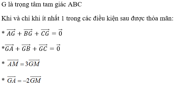 Bài tập trắc nghiệm Hình học 10 | Câu hỏi trắc nghiệm Hình học 10