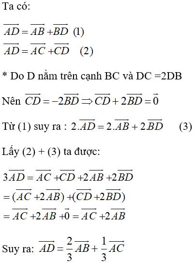 Bài tập trắc nghiệm Hình học 10 | Câu hỏi trắc nghiệm Hình học 10