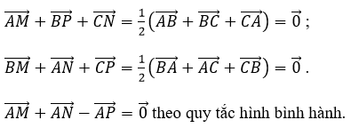 Bài tập trắc nghiệm Hình học 10 | Câu hỏi trắc nghiệm Hình học 10