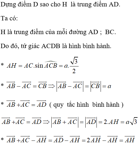 Bài tập trắc nghiệm Hình học 10 | Câu hỏi trắc nghiệm Hình học 10