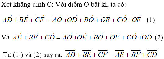 Bài tập trắc nghiệm Hình học 10 | Câu hỏi trắc nghiệm Hình học 10