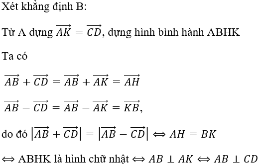 Bài tập trắc nghiệm Hình học 10 | Câu hỏi trắc nghiệm Hình học 10