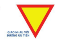 Hãy vẽ biển báo giao thông ở hình bên dưới