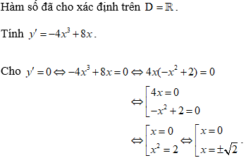 Cách xét tính đơn điệu của hàm đa thức cực hay, có lời giải