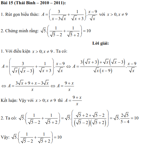 Các chuyên đề thi vào Toán lớp 10 (ảnh 17)