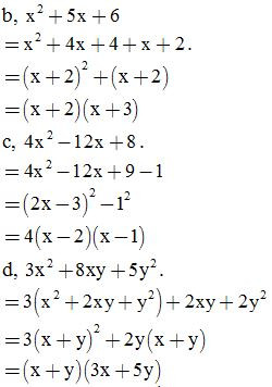 Các phương pháp phân tích đa thức thành nhân tử chi tiết nhất – Toán lớp 8 (ảnh 1)