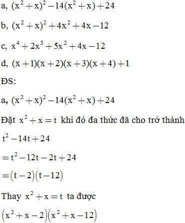 Các phương pháp phân tích đa thức thành nhân tử chi tiết nhất – Toán lớp 8 (ảnh 1)