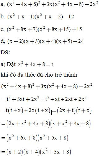 Các phương pháp phân tích đa thức thành nhân tử chi tiết nhất – Toán lớp 8 (ảnh 1)