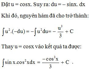 Lý thuyết Nguyên hàm chi tiết – Toán lớp 12 (ảnh 1)