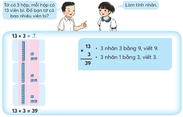 Lý thuyết Nhân với số có một chữ số trong phạm vi 1000 (Chân trời sáng tạo 2022) hay, chi tiết | Toán lớp 3 (ảnh 1)