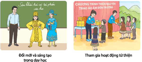 Gọi tên truyền thống tương ứng với một số hoạt động dưới đây