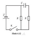 Xét mạch điện ở Hình 4.12 và giả sử nguồn điện không có điện trở trong